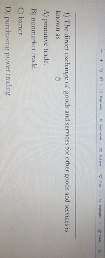  microeconomics + | [ Page view | A Read aloud [T)