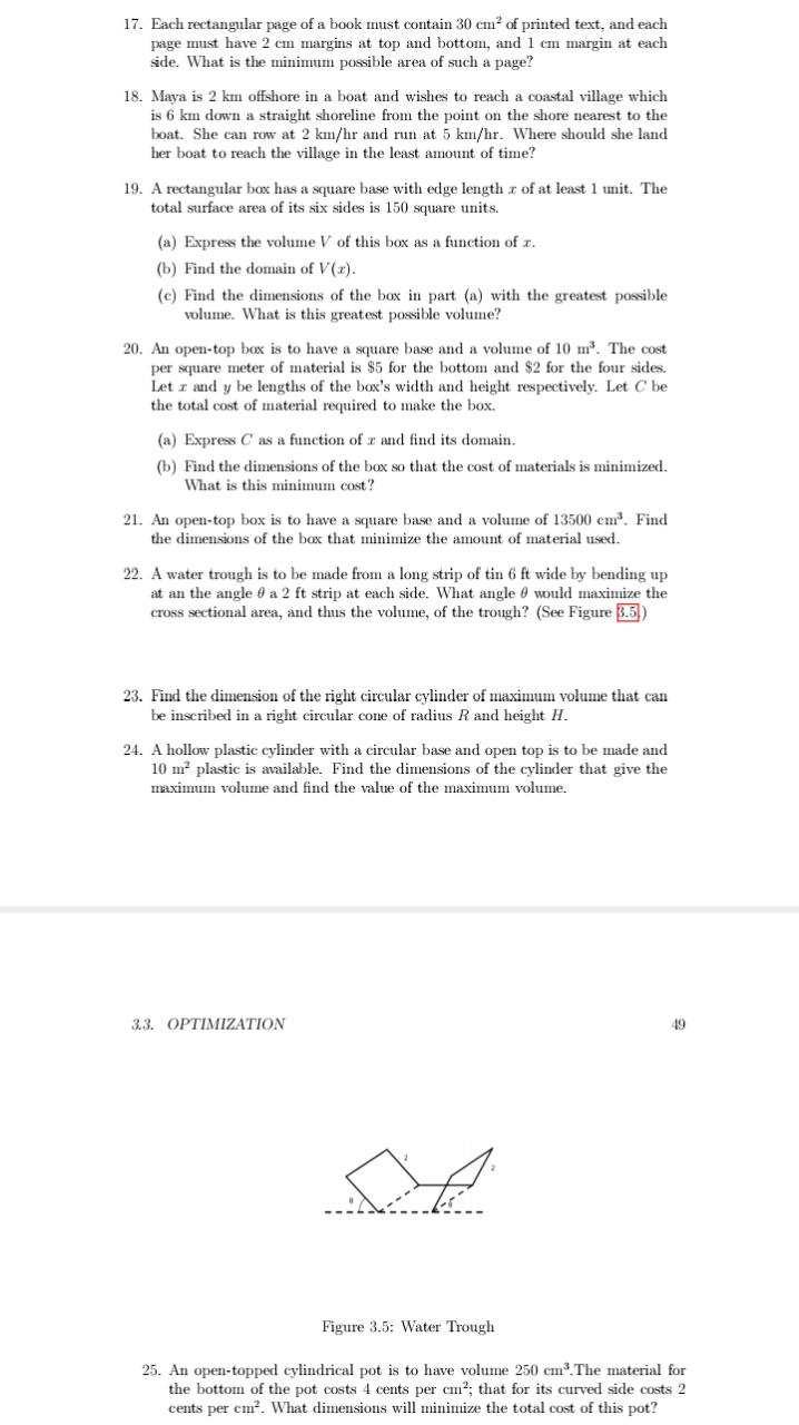 The first and second derivatives are: f = x(3 -pets, f =