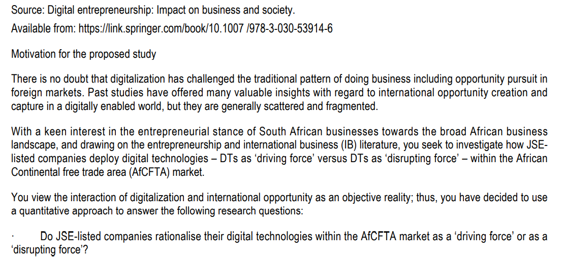 business landscape are characterized by trends such as pervasive connectivity, improved performance
