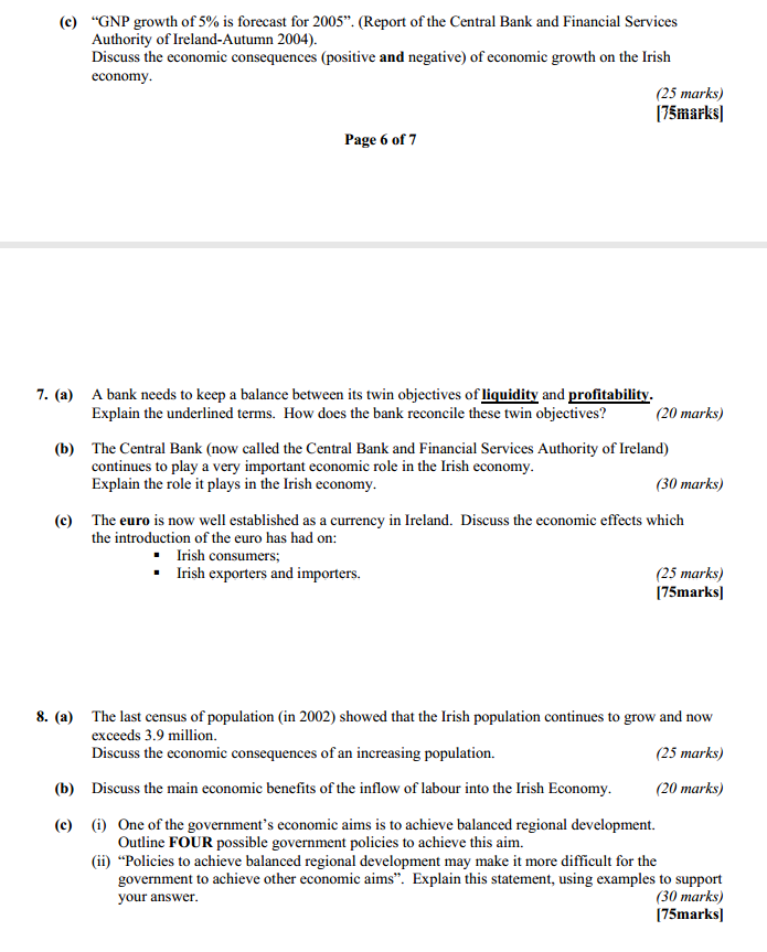 marks) 5. Explain what is meant by the term Public Sector Borrowing