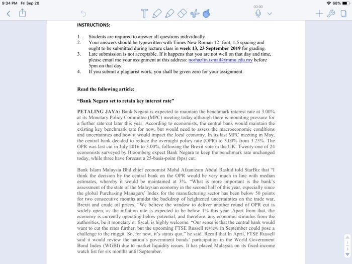 flat c. Slopes down d. Has a U shape e. Has an