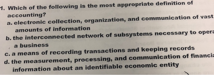 a high-speed transmission medium. a. True. b. False. ANS: 3. Which of