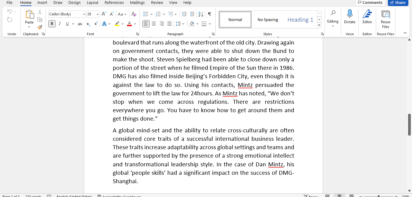 Paragraph Styles Voice Editor Reuse Files DMG - Shanghai Case Study In