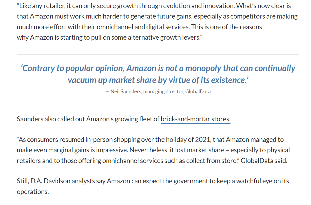 AWS continues to grow, with Best Buy Co. Inc. BBY announced this