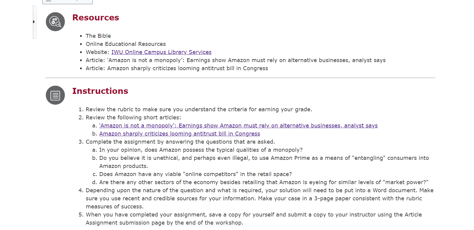 to popular opinion, Amazon is not a monopoly that can continually vacuum