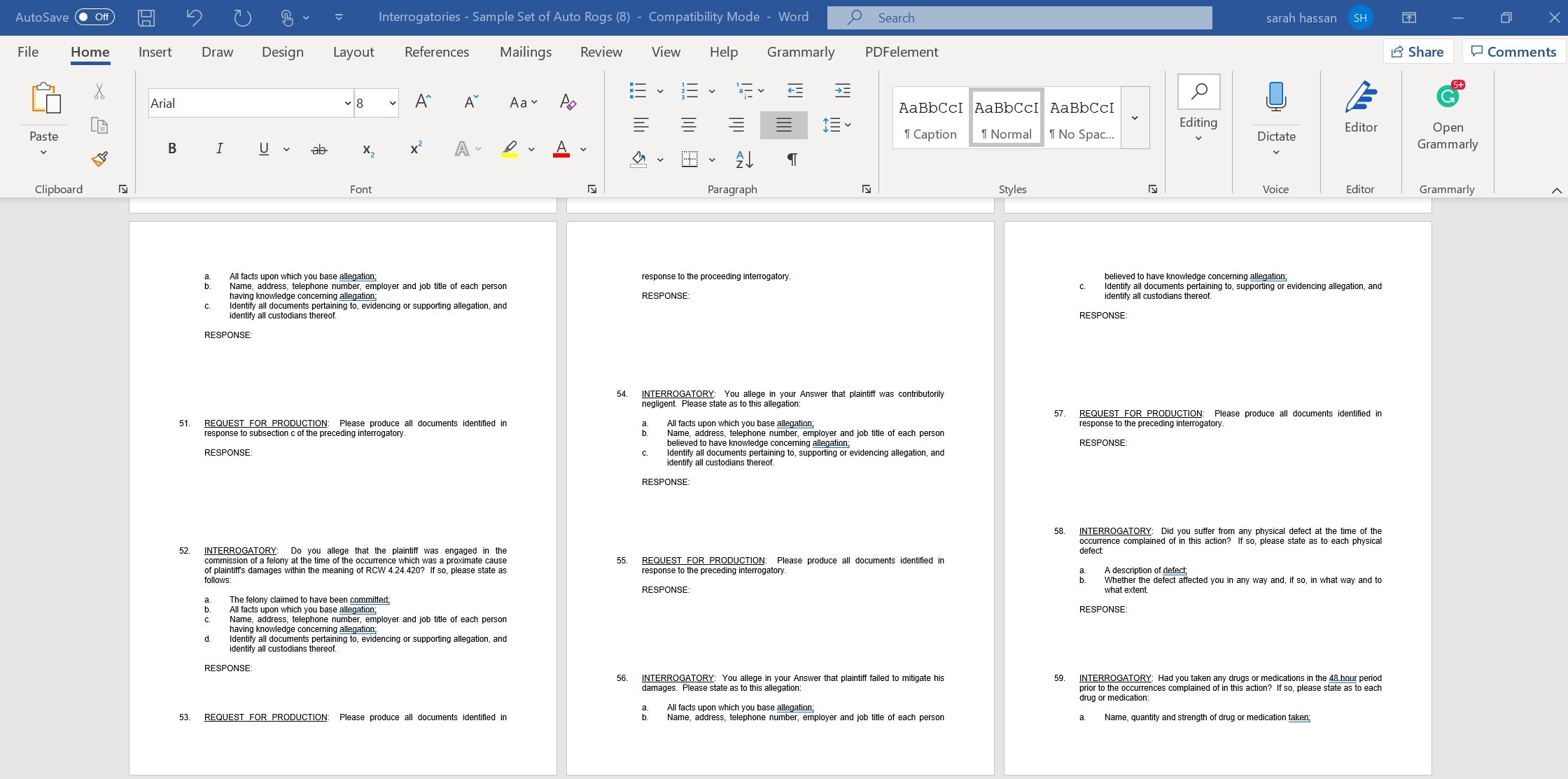 or if you need to set a motion to compel to get