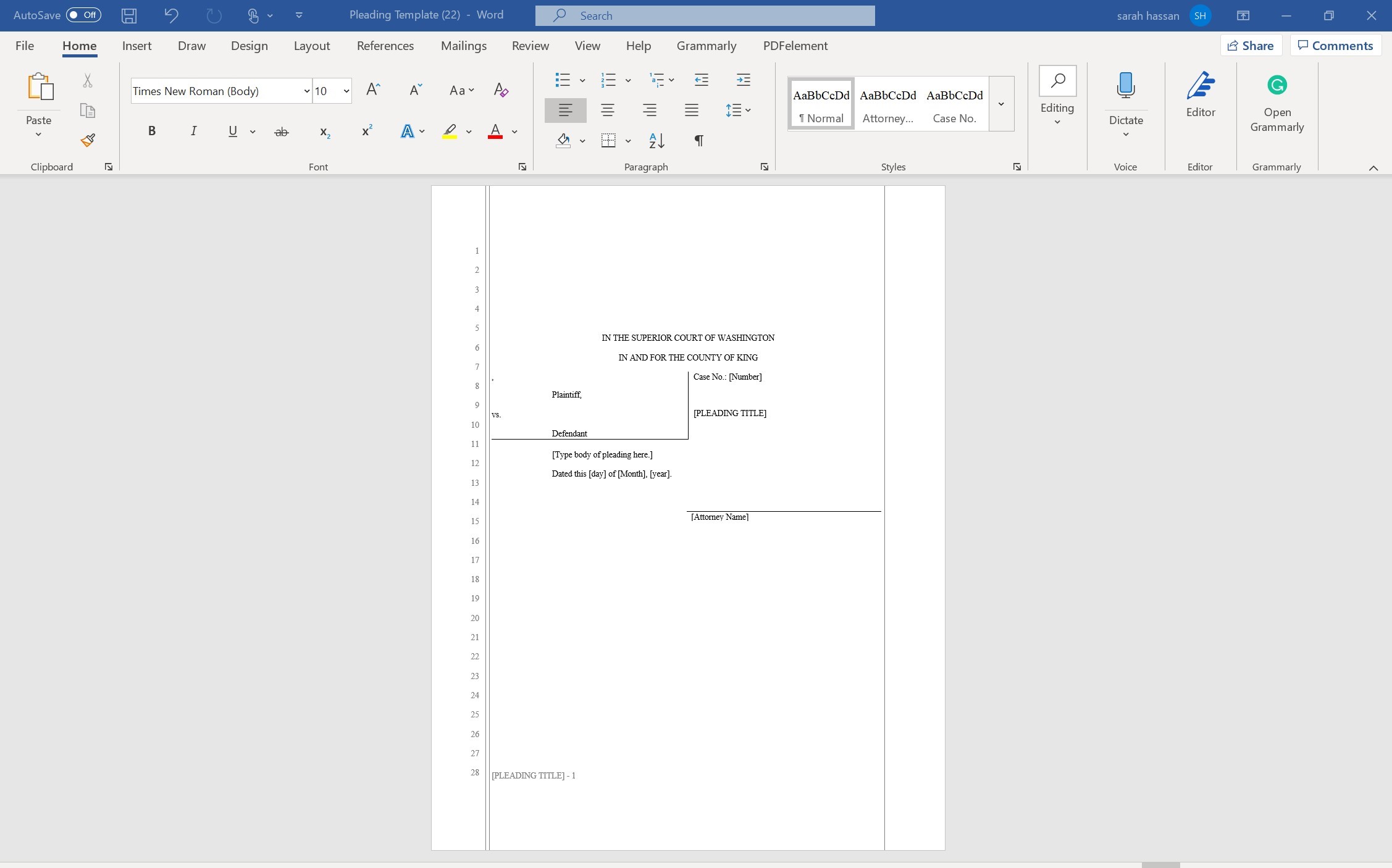 litigation.Unless you have a perfect memory you will need a tracking system.This