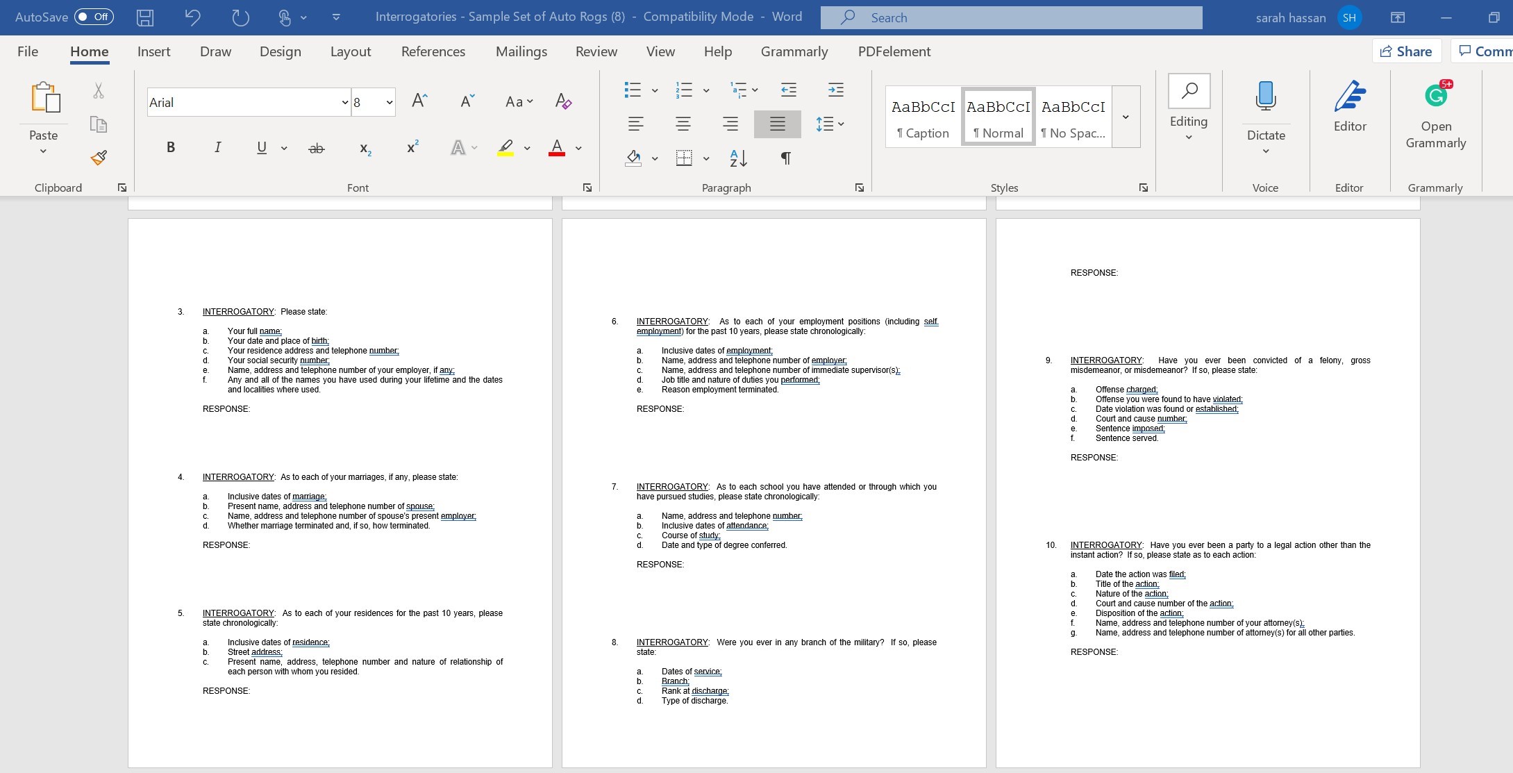has too many questions.Part of your assignment is to look up the