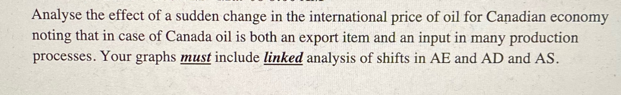 Please answer this with current information Analyse the effect of a