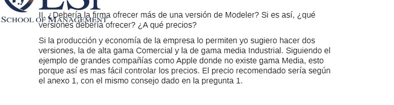 economia de la empresa 10 permiten yo sugiero hacer dos versiones, la