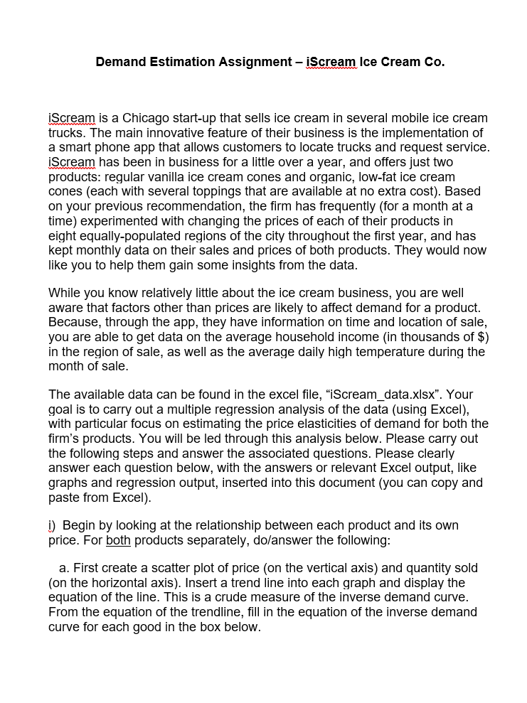 the prices of each of their products in eight equally-populated regions of