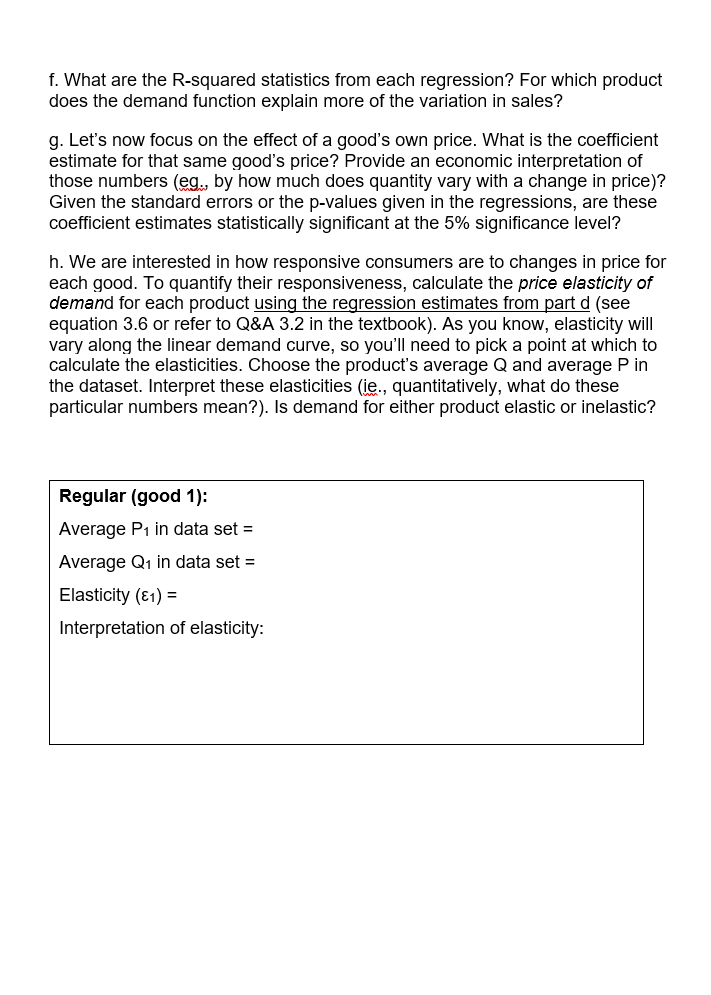 to help them gain some insights from the data. While you know