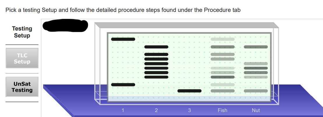  Procedure I - Thin-Layer ChromatographyUsing the lipids key for lanes 1-3