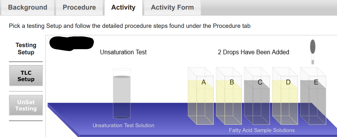 Questions[1] Closely examine the bands for the fish and nut samples. Describe