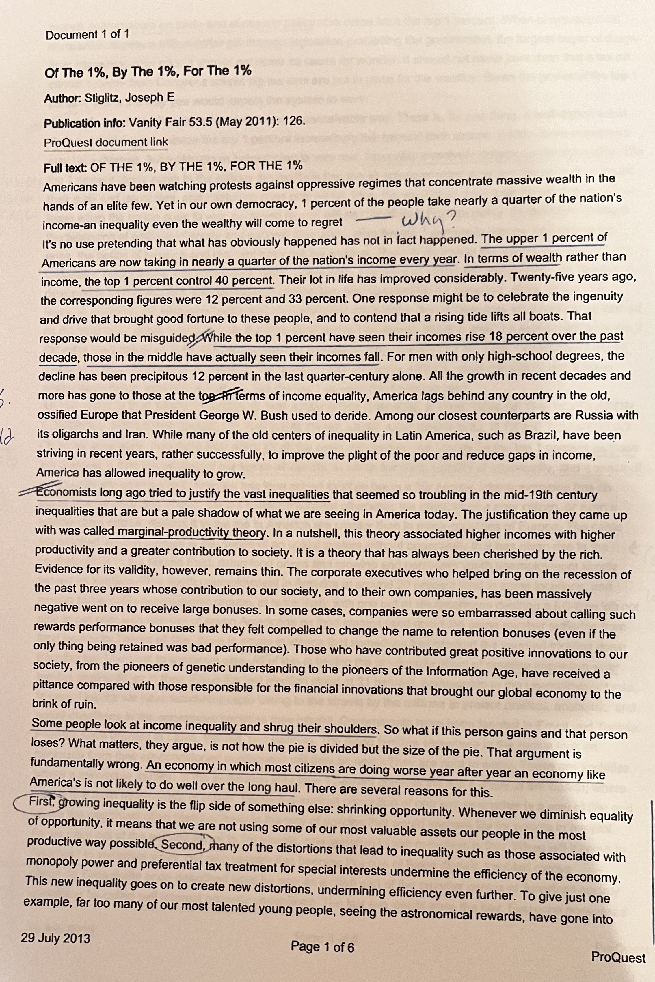  QUESTION 2. USE THIS GRAPH to answer the next series of