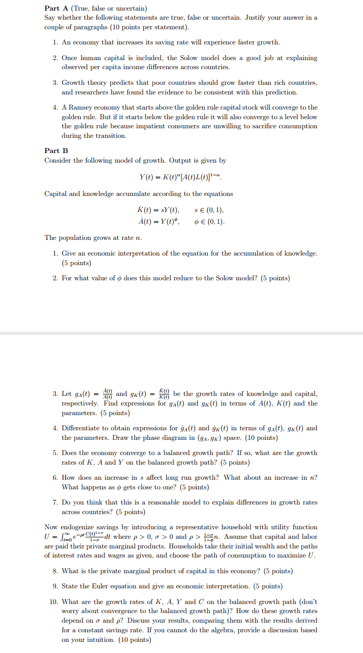 Once human capital is included, the Solow model does a good job