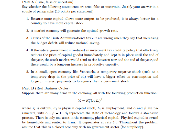 at explaining observed per capita income differences across countries. 3. Growth theory