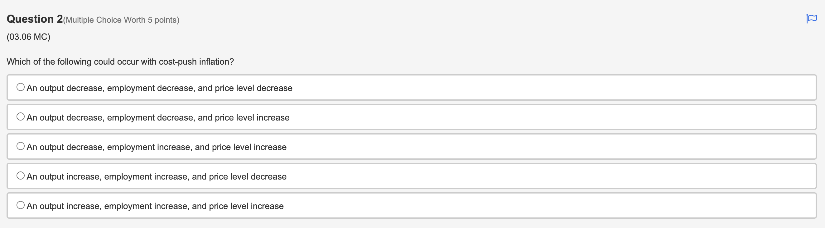 to output, employment, and the price level if the government increased spending