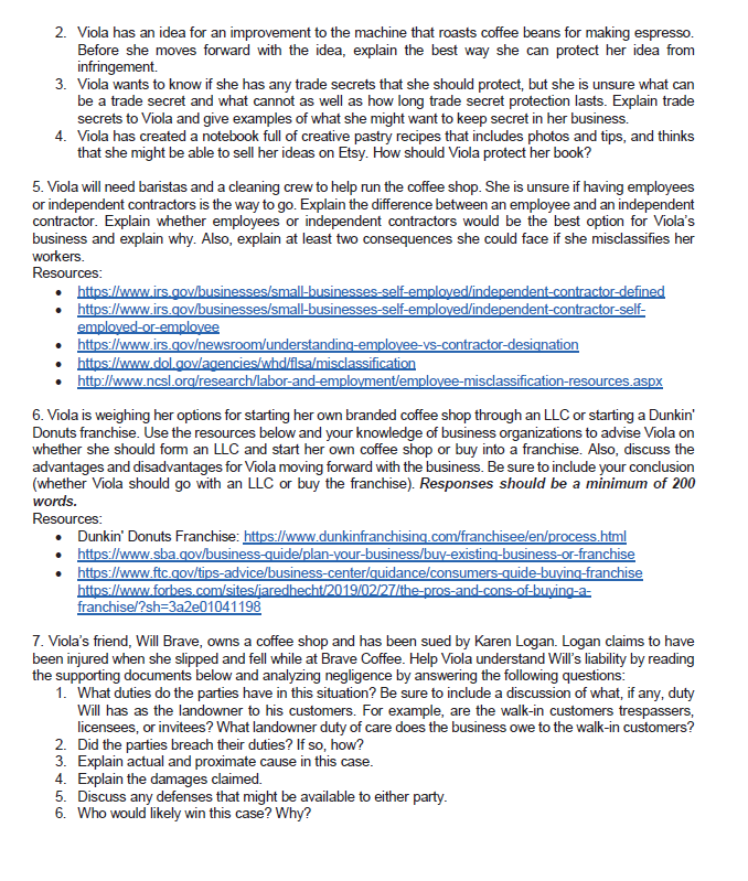 saved up to starl her own business. Knowing that you have extensive