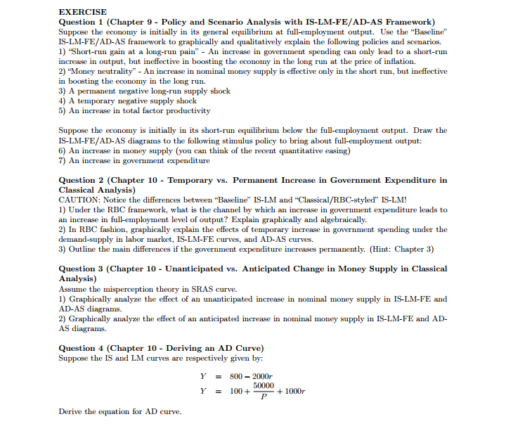 Find the correct answwrs plz EXERCISE Question 1 (Chapter 9 -