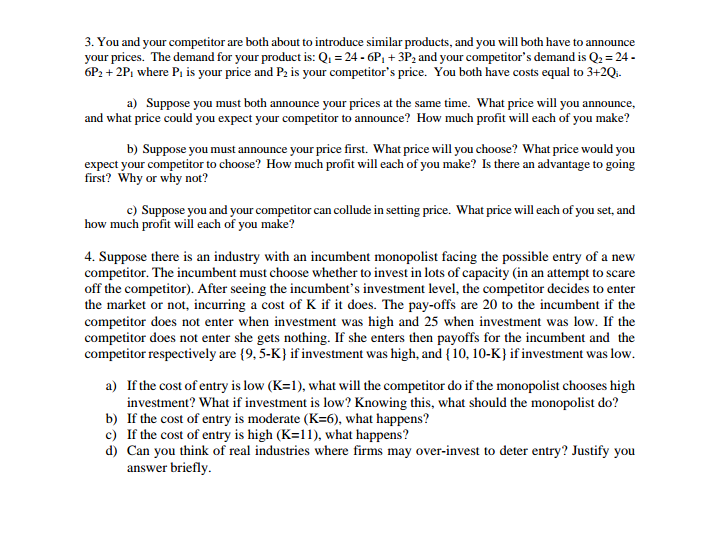 the economy in the long run at the price of inflation. 2)