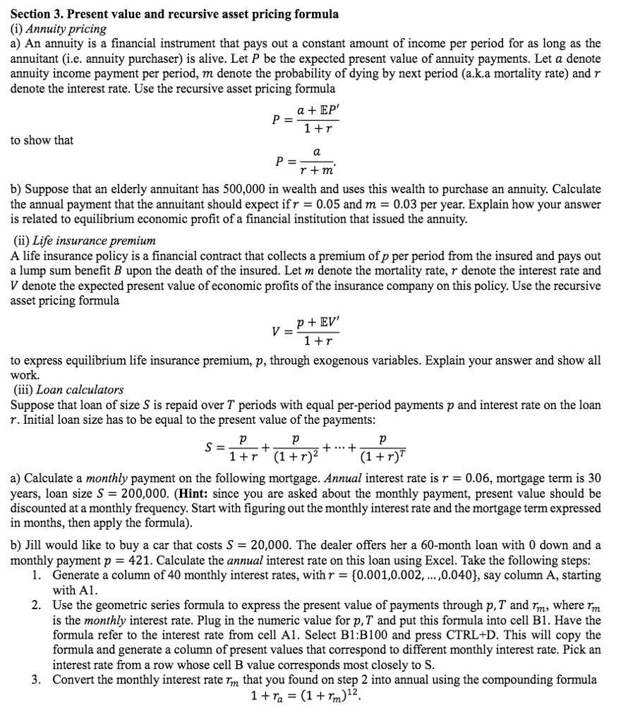 its necessary condi- tions, and find the Euler equation for consumption (MEDIUM).