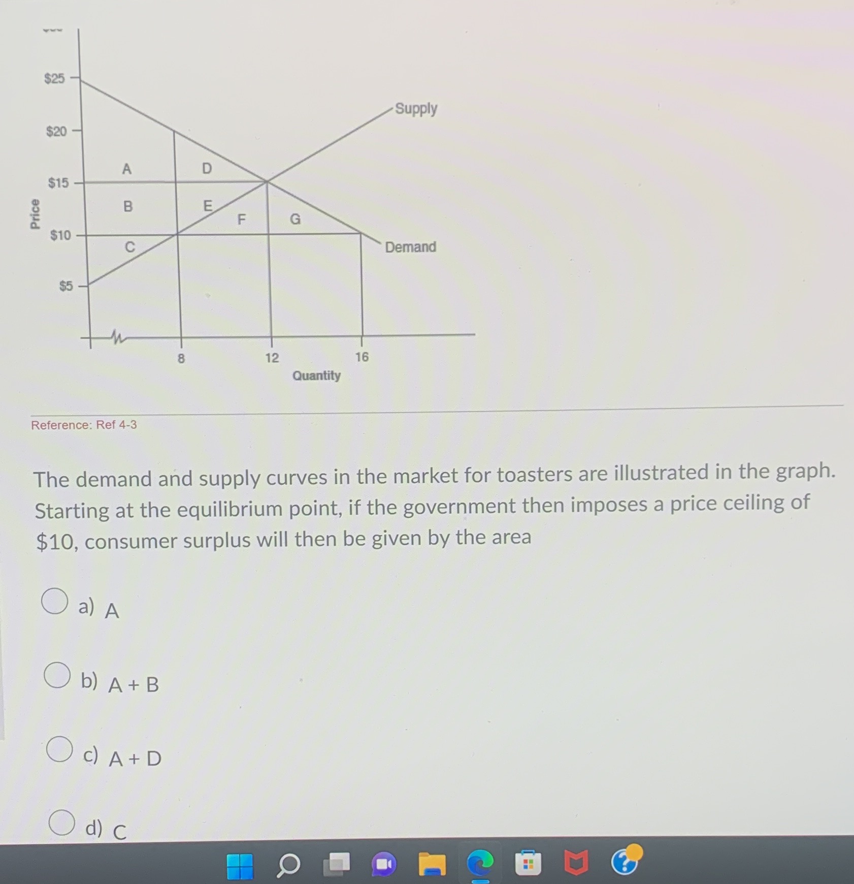 Can I get some help Quantity Reference: Ref 43 The demand