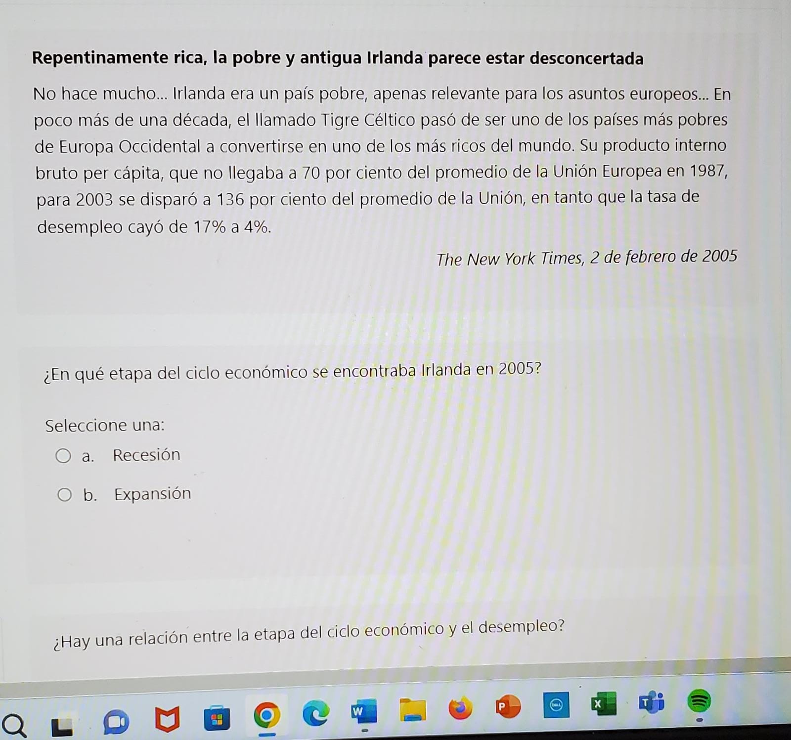 Repentinamente rica, la pobre y antigua Irlanda parece estar desconcertada No hace