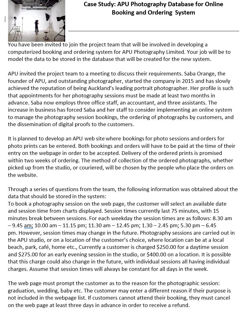 makes a booking on the web page, they must enter their customer