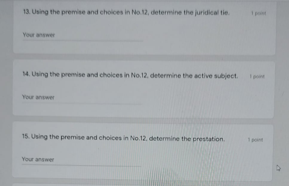 to an obligation with a penal O There are two obligations involved