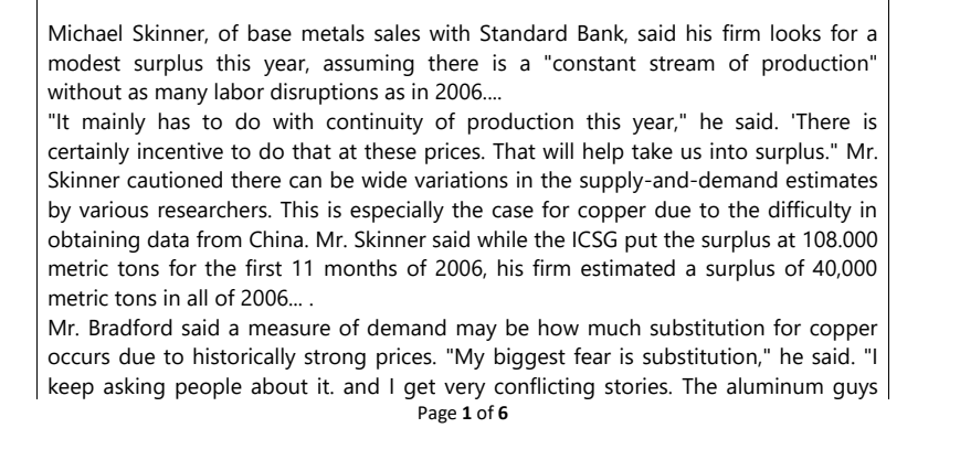 Allen Sykora Wall Street Journal, February 28, 200? Copyright 200? Dow Jones