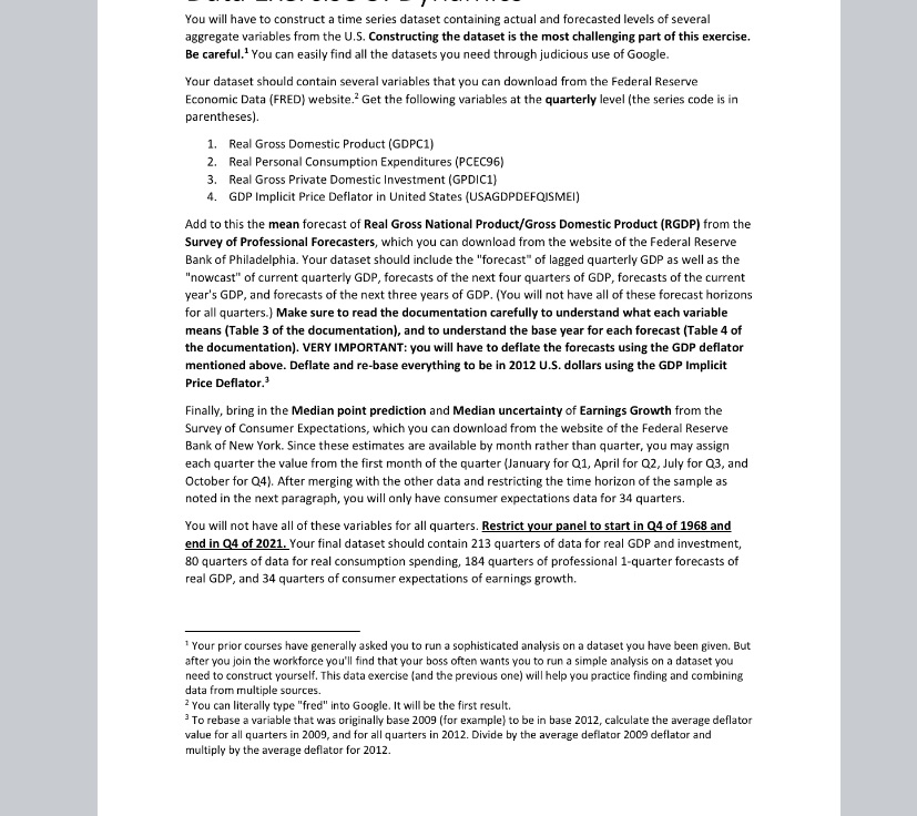 variables from the U.5. Constructing the dataset is the most challenging part