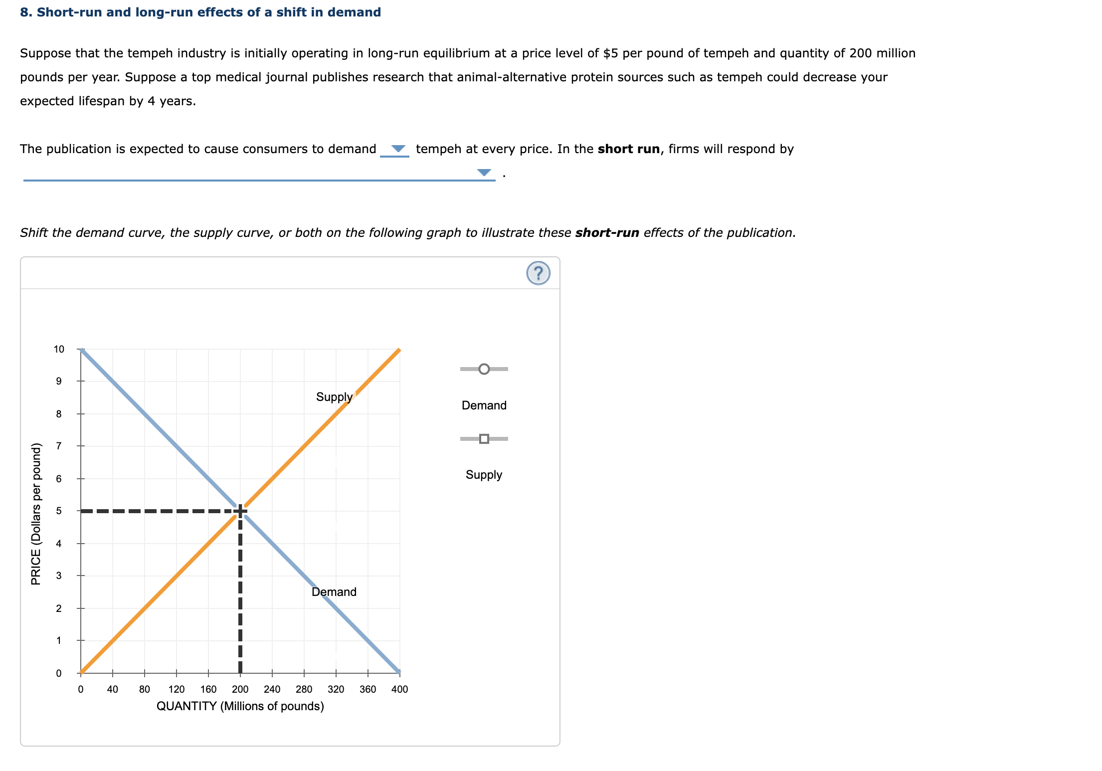 56 64 72 80 QUANTITY (Thousands of snapbacks)For every price level given