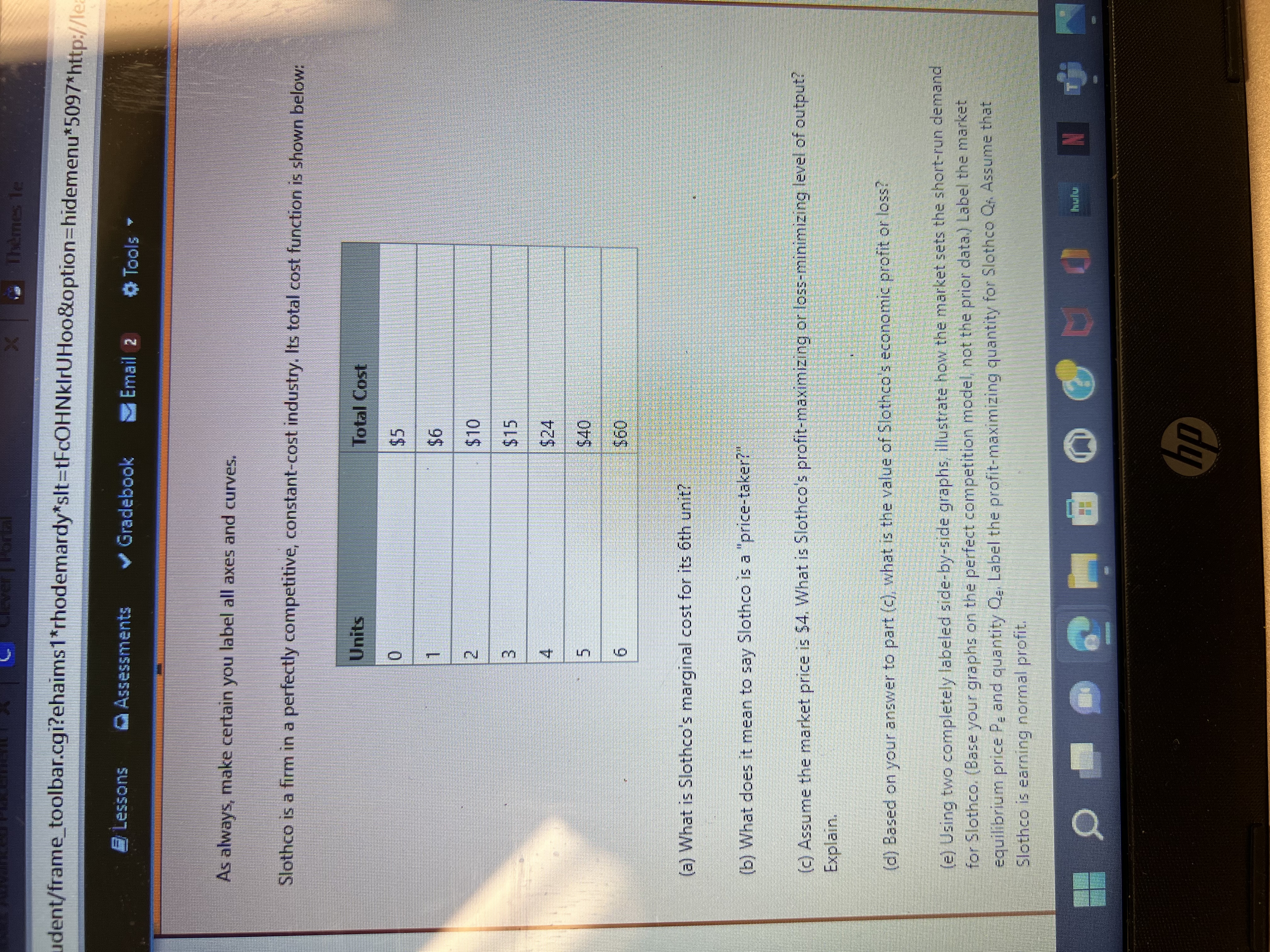 in the market, enjoying economic profits O Operate in the short run