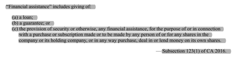 bought by the seller.The Solvency Test and Special Resolution Approach CA 2016