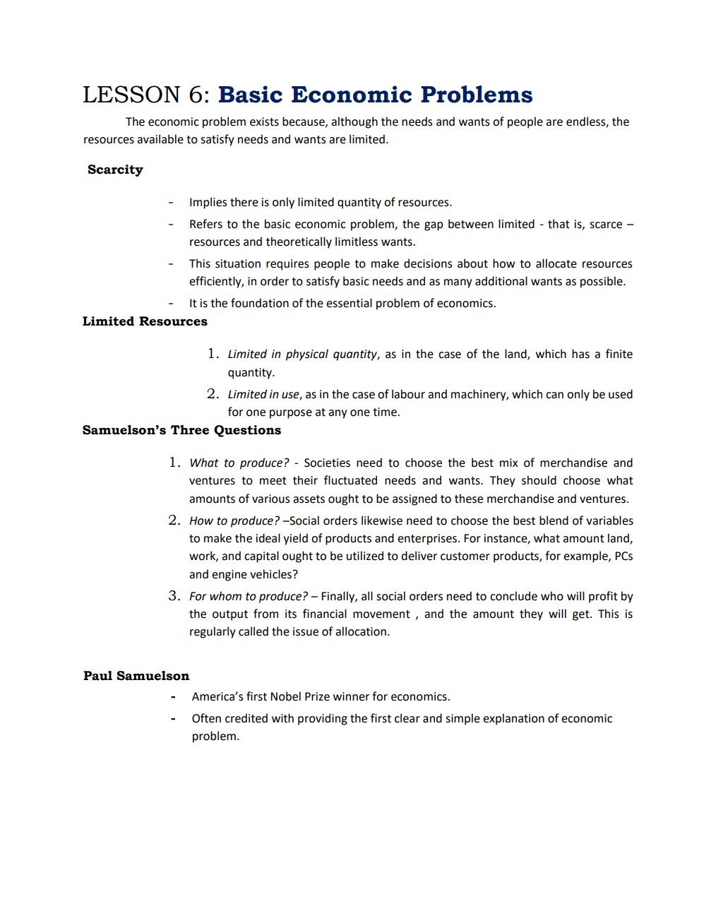 solve the problem Economic Problems Entry Number Product Imposition and Exit Market