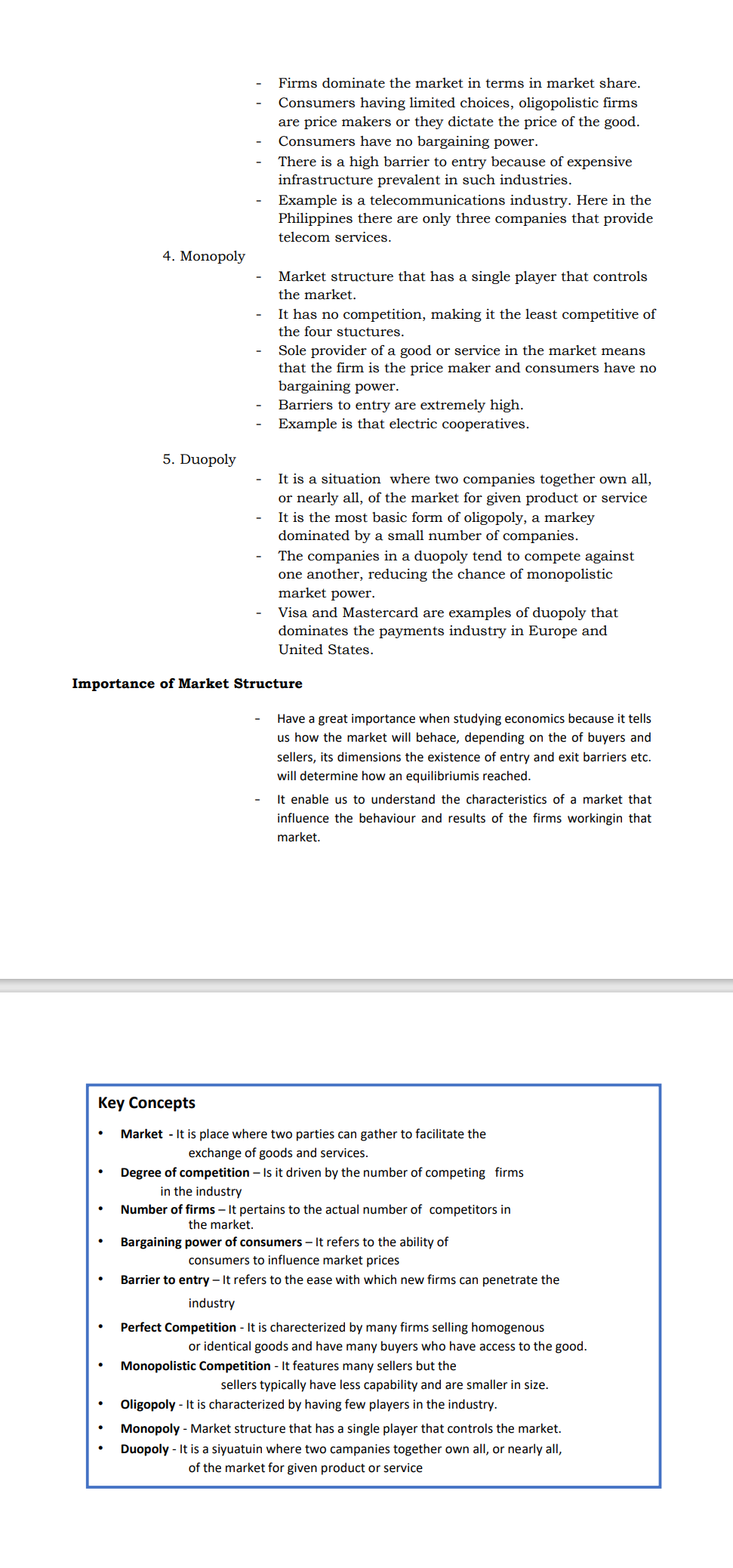 Resources 1. Limited in physicui quantity, as in the case of the