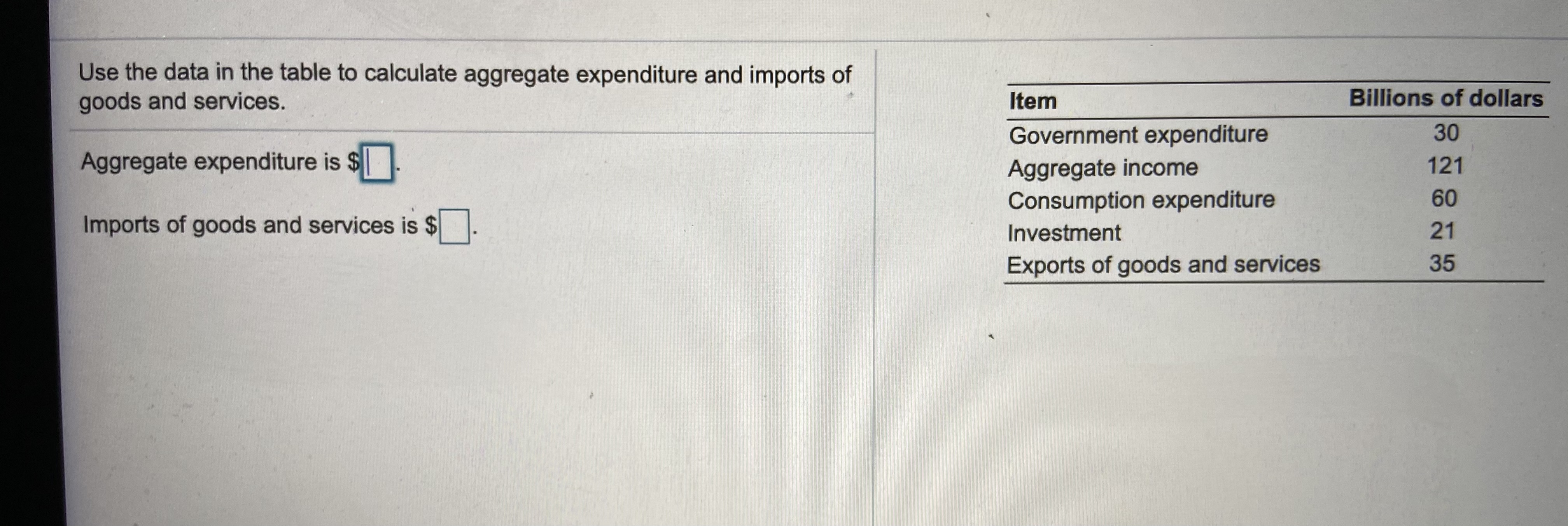  Help me with this econ macro question Use the data in