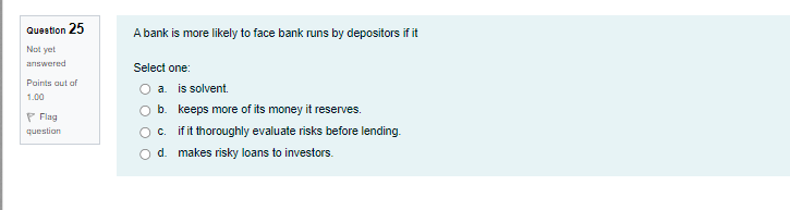 make. O d. adjusting reserve requirements, setting bank liability requirements, and monitoring