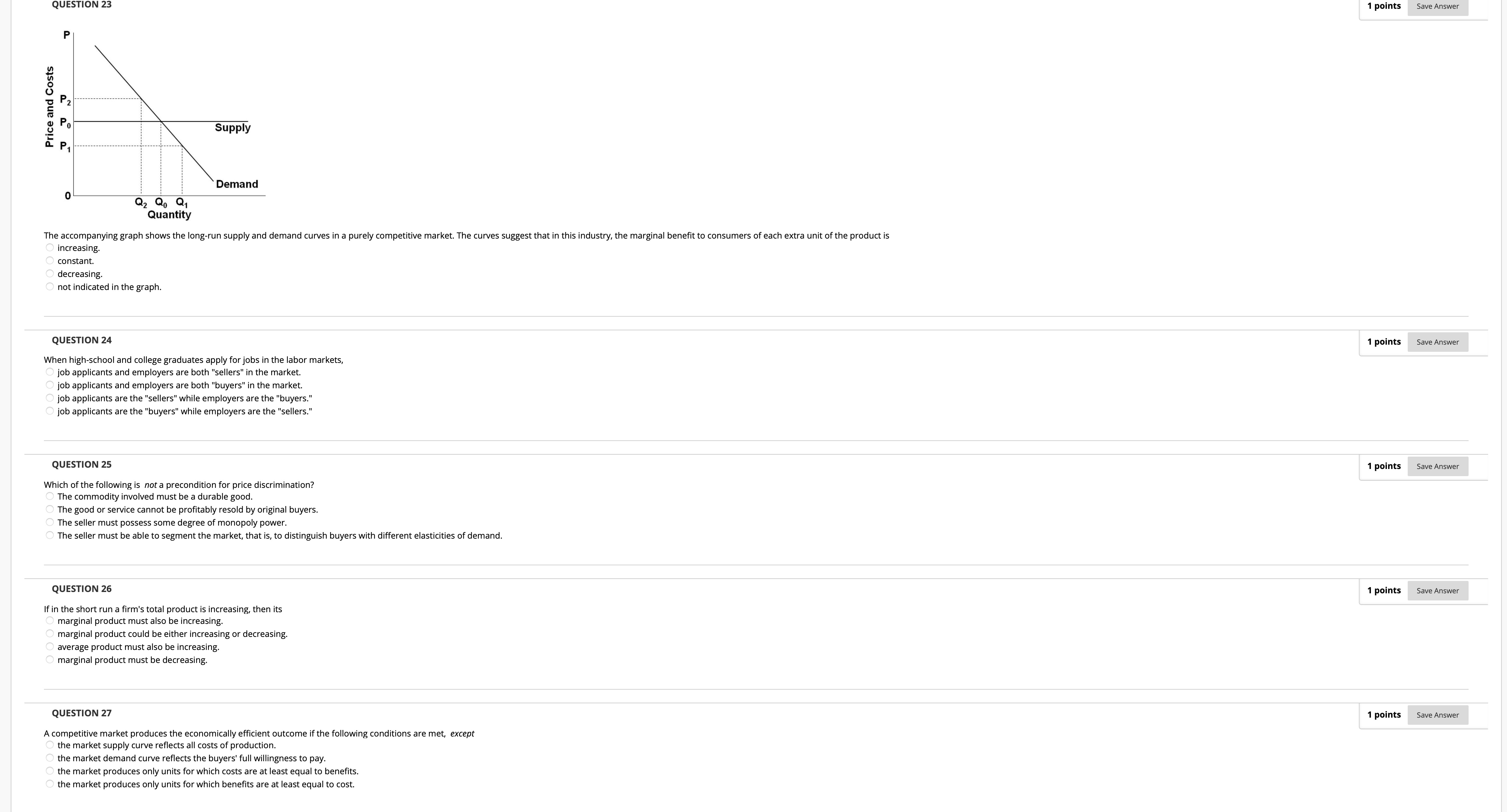 $2 and the price of D is $4. consumer can obtain a