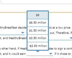 the market for breakfast cereal. A new firm, TastyCereal, is deciding whether