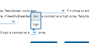 TastyCereal decides to enter the market despite the threat, HealthyBreakfast would earn