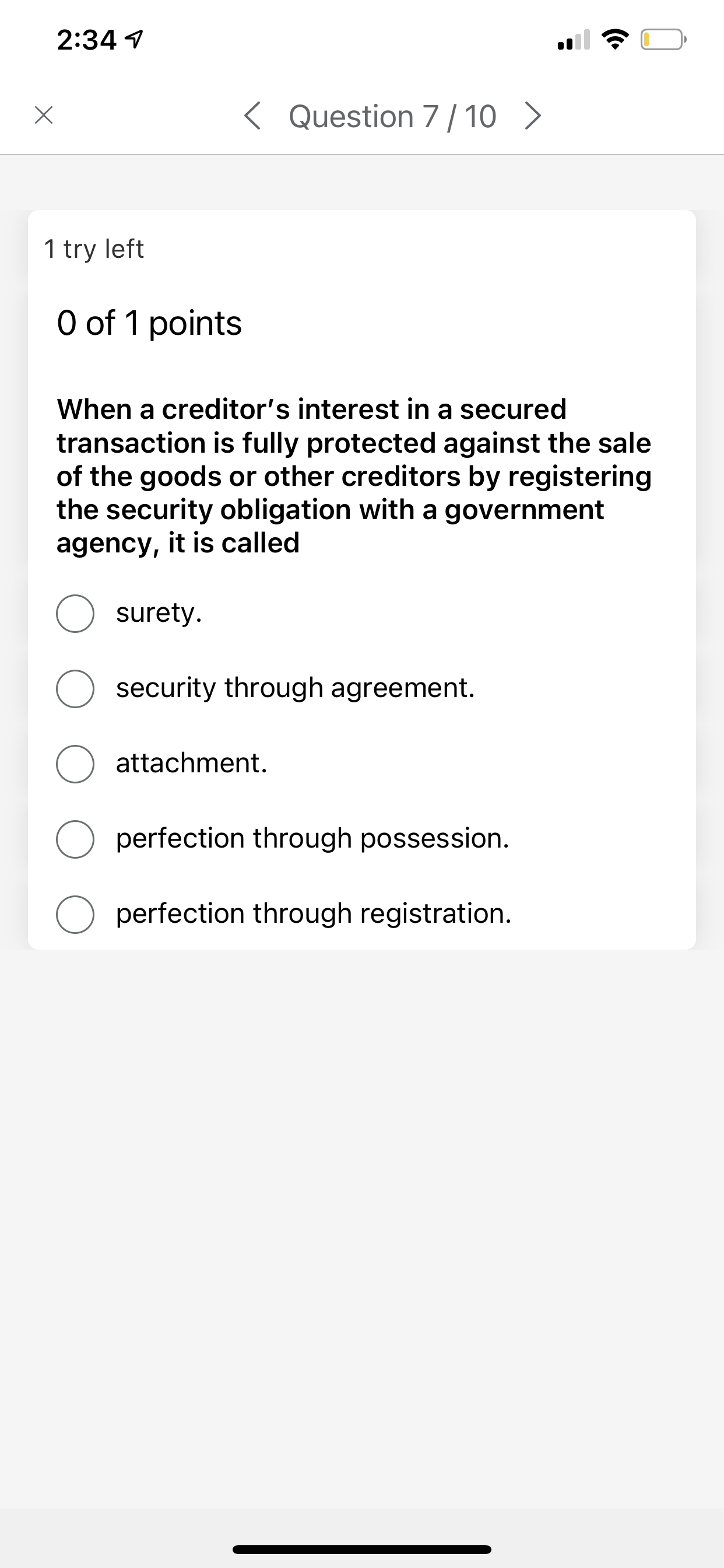 reasonable notice before appointing a receiver. 0 First obtain a court order