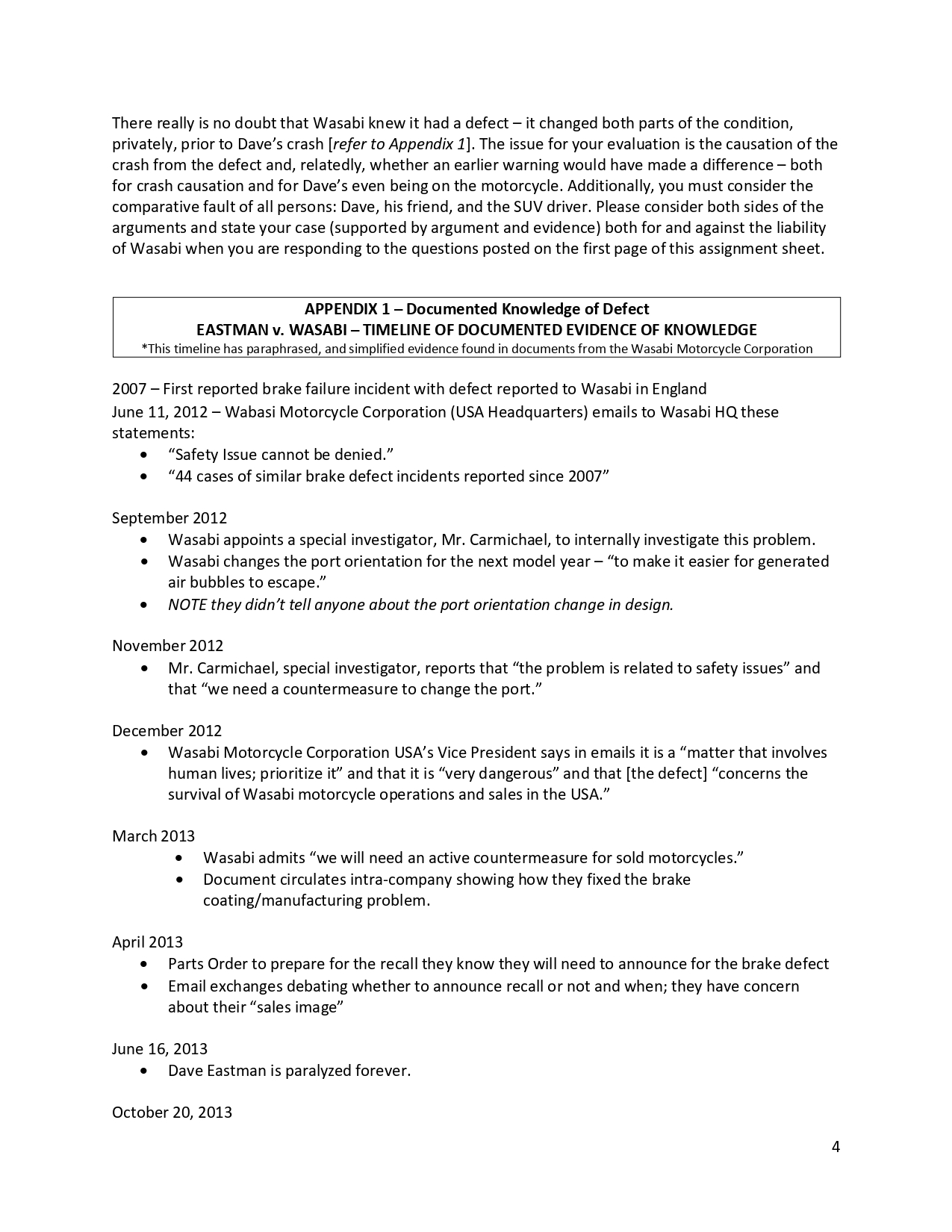 each withfacts.Do you think a warning would have made a difference in