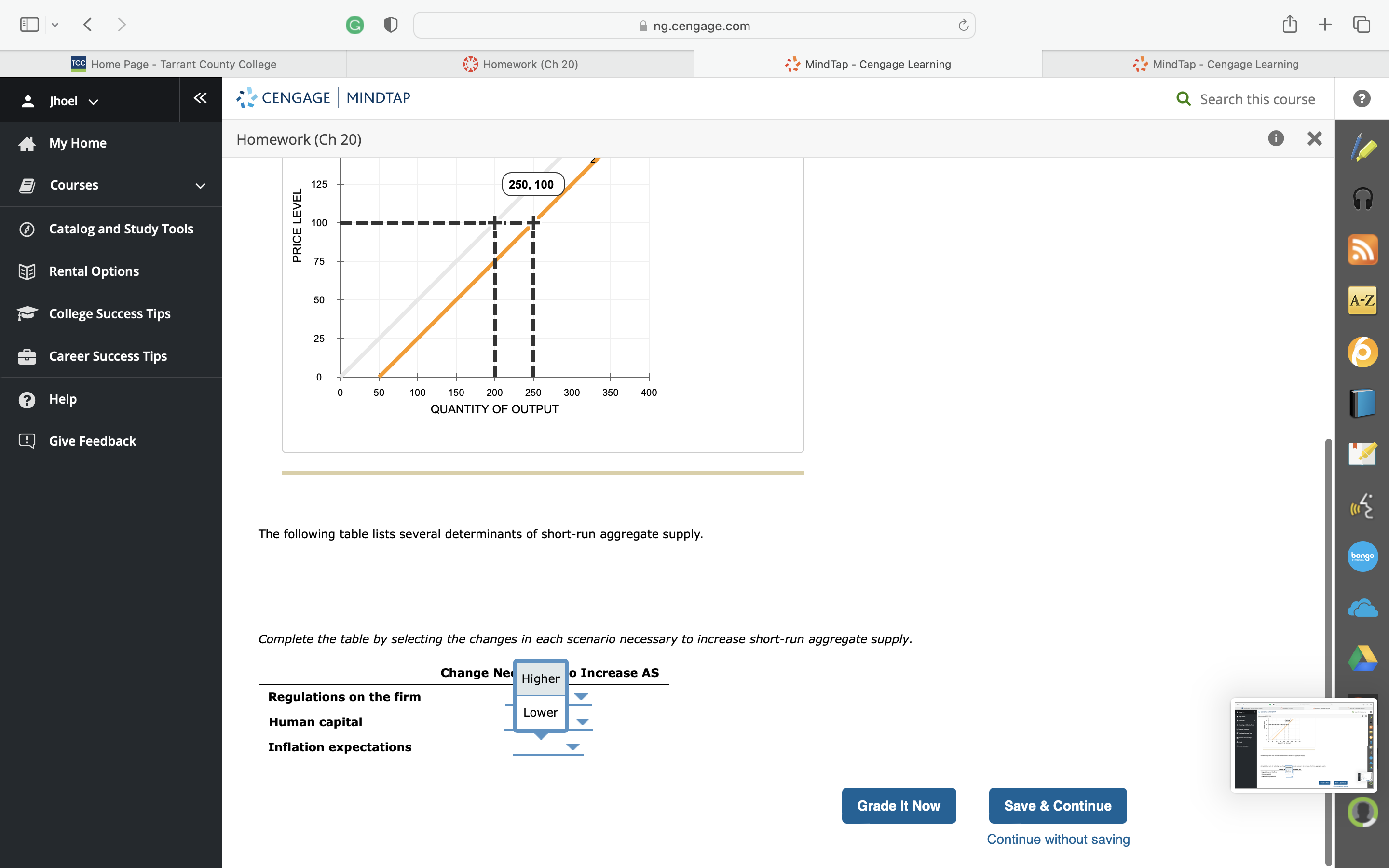 Learning MindTap - Cengage Learning Jhoel v K G ng.cengage.com C +
