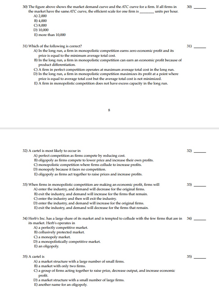  : I need help please. Question. 30) The figure above shows