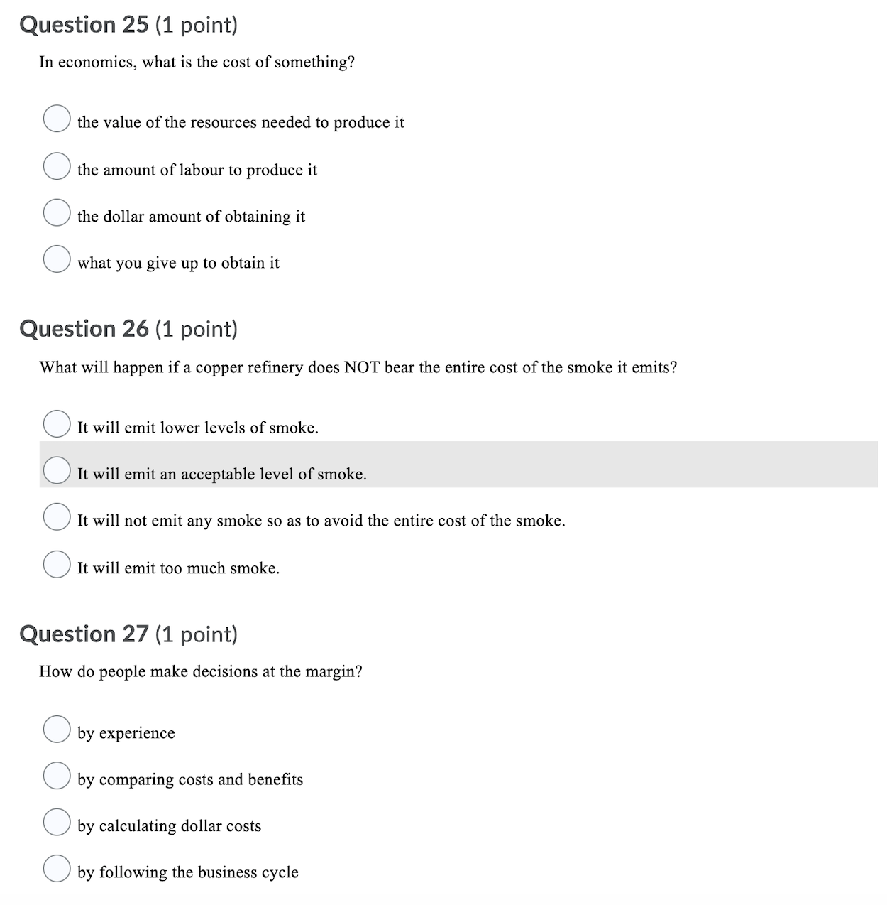 have economists often observed while studying the effects of public policy changes?