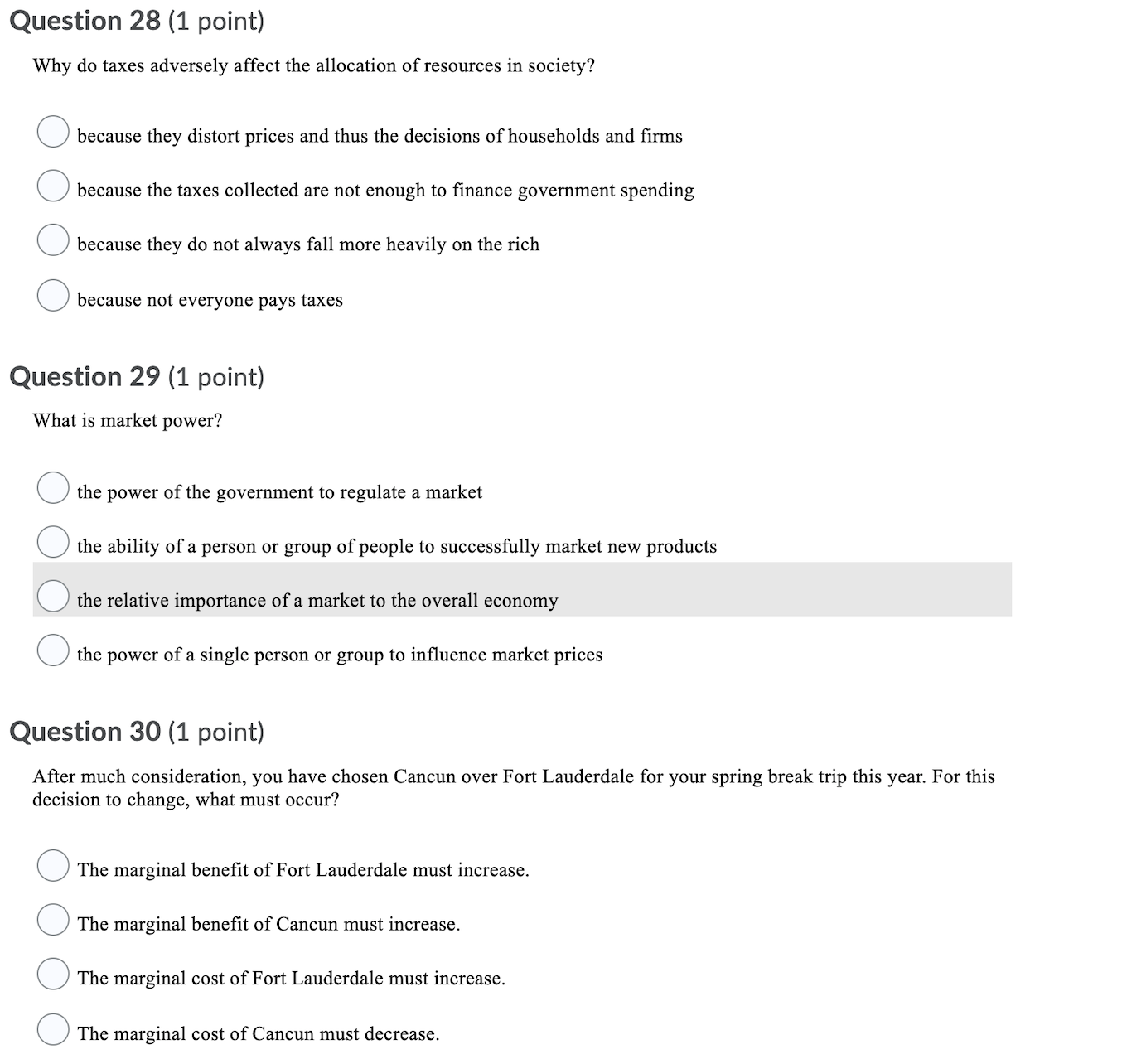 nancial market 0 the market for goods and services, the nancial market,