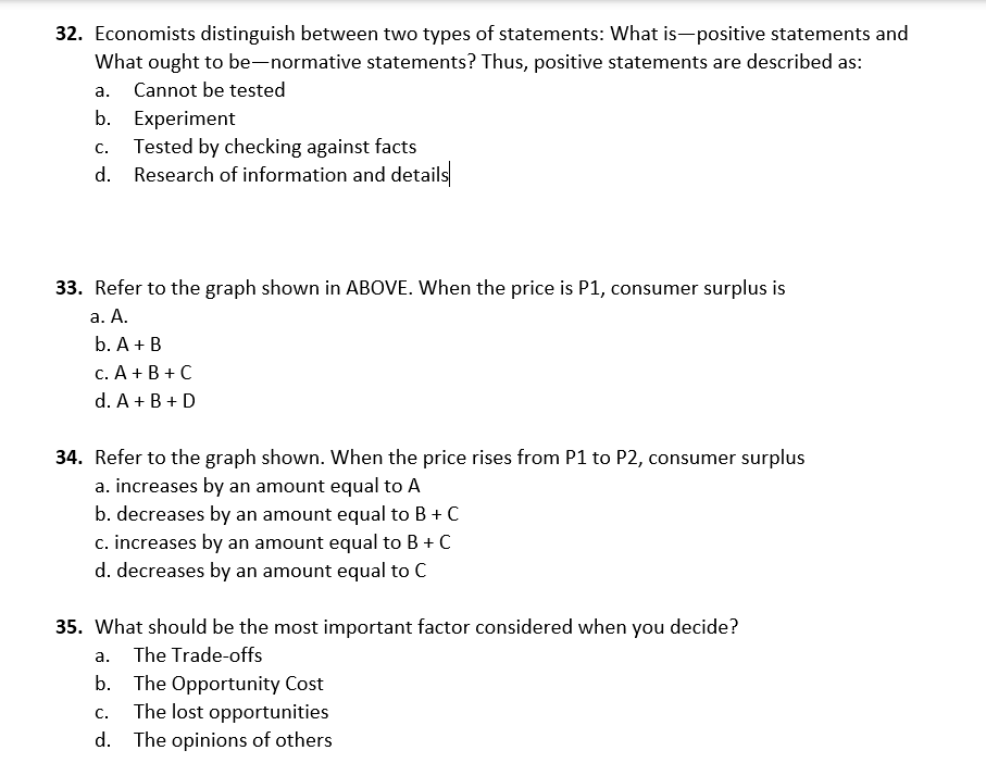 quantity of inferior goods when incomes fall? a. P and Q both