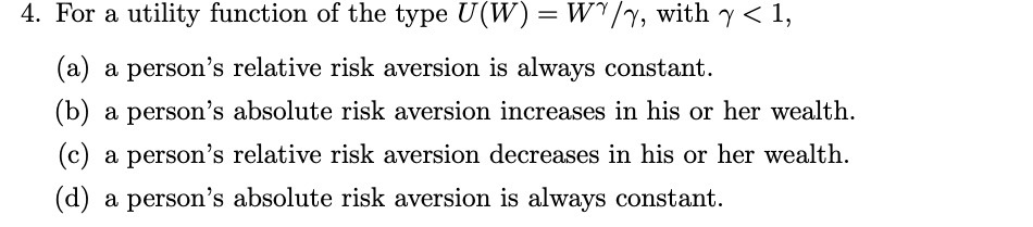 [I, with Q' < 1, (a) (b) (c) (d) a person's relative